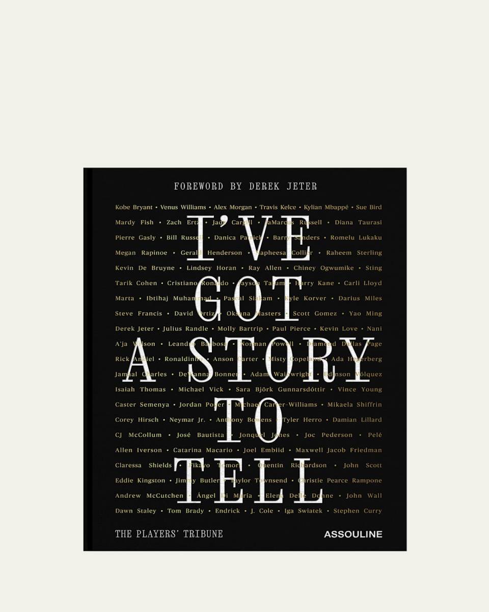 "The Players Tribune: I've Got a Story to Tell" Book with Foreword by Derek Jeter